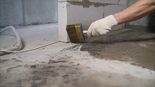 SJ Waterproofing Pros Waterproofing coverage map for Bergen, NY and surrounding area